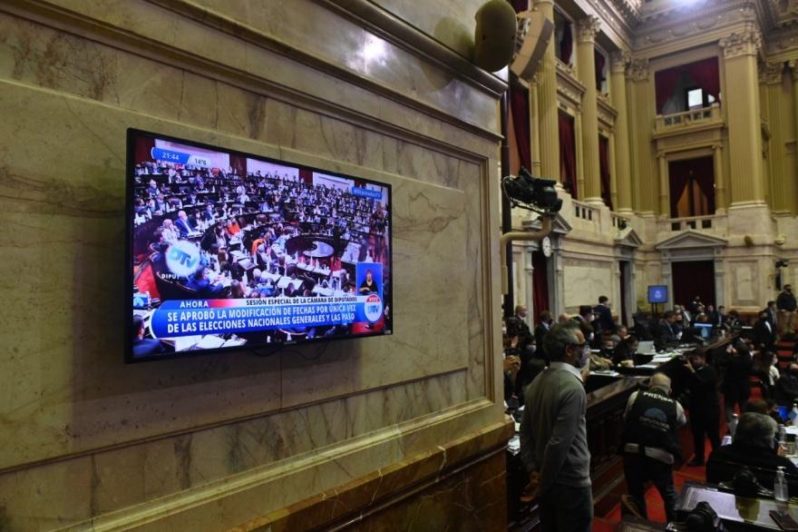 La Cámara de Diputados aprobó la postergación de la fecha de las elecciones