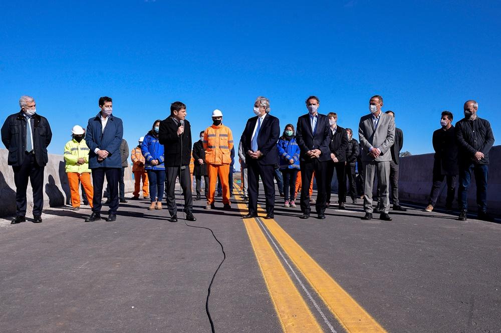 Inauguraron la postergada autovía de la Ruta 7 entre Junín y Chacabuco