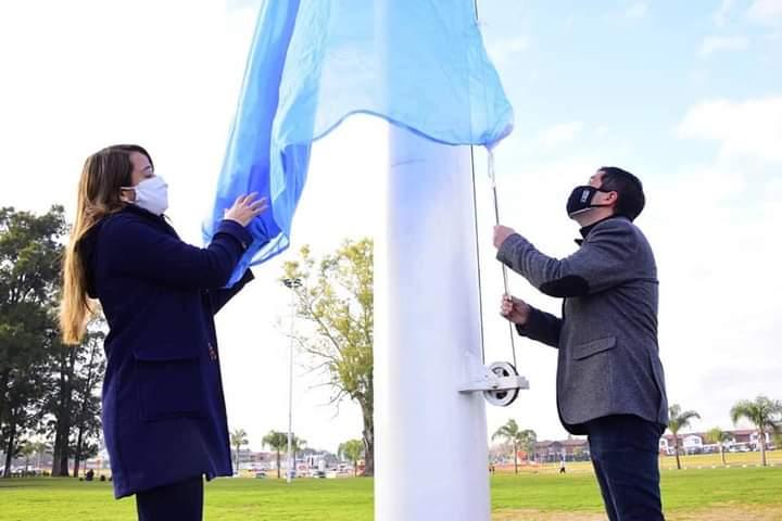 El día de la Bandera copó las redes de los intendentes e intendentas