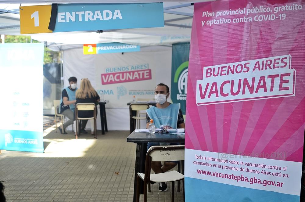 La Plata: Dónde van a estar las postas de vacuna libre este 9 y 10 de julio