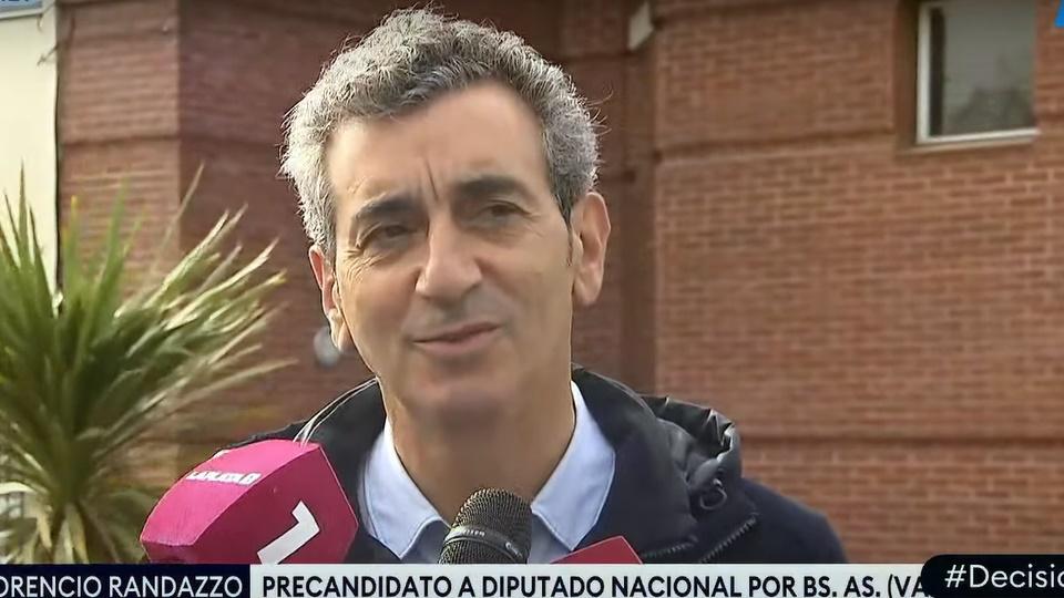 Votó Florencio Randazzo: "Creo que Argentina debe transitar otro camino"