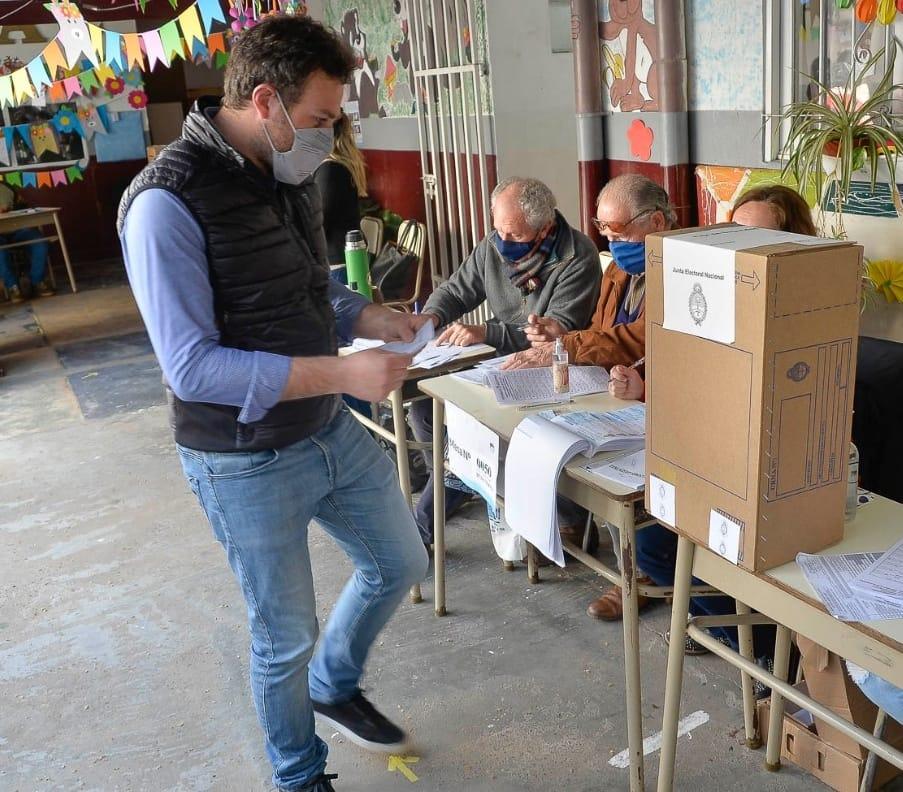 Votó el intendente de 25 de Mayo