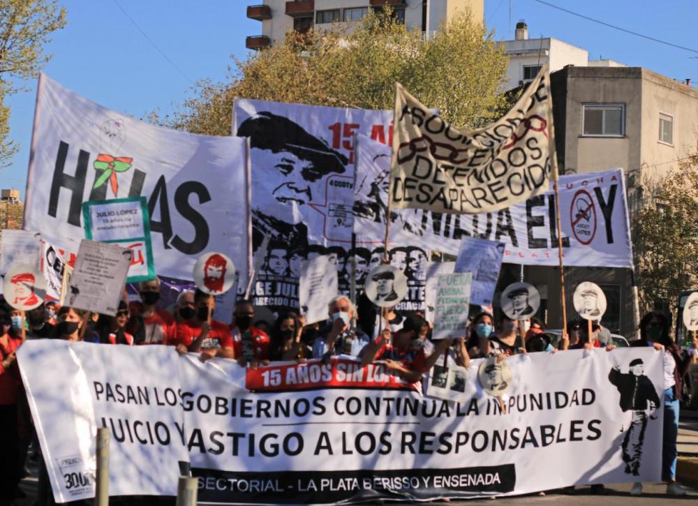 Simonetti: “Pedimos justicia por Julio López y repudiamos a Aníbal Fernández”