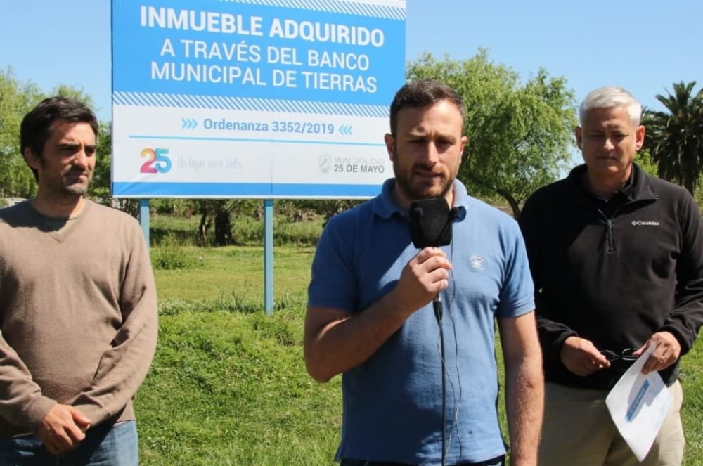 Ralinqueo anunció la incorporación de inmueble al banco municipal de tierras