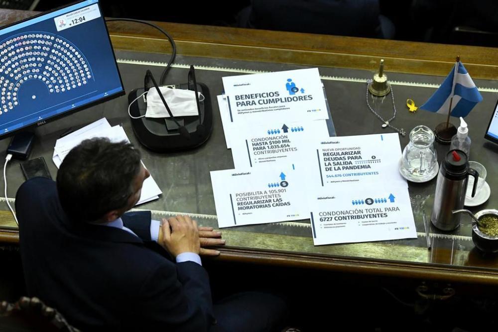 Diputados aprobó el proyecto de alivio fiscal impulsado por Sergio Massa