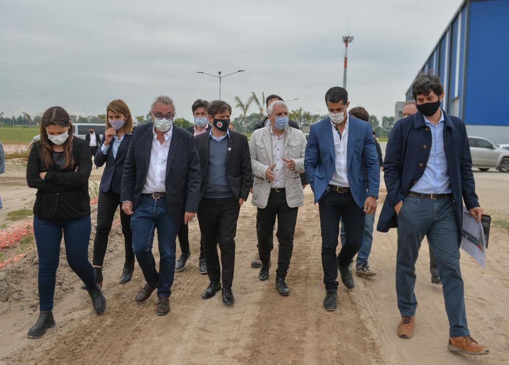 Kicillof, de recorrida por Tigre: entre la industria, la Salud y las elecciones