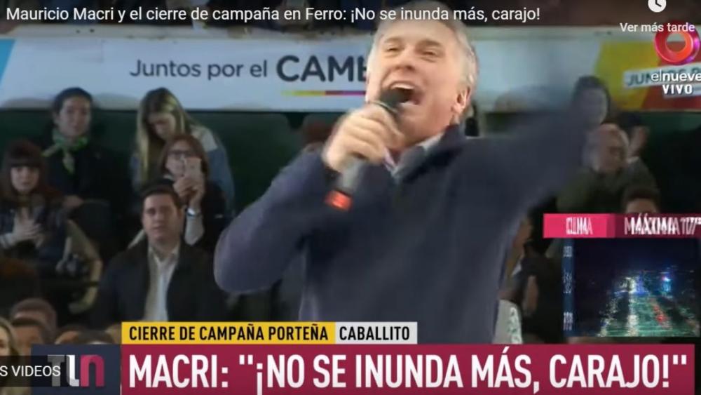 La CABA se llenó de agua y en las redes estalló el “No se inunda más” de Macri