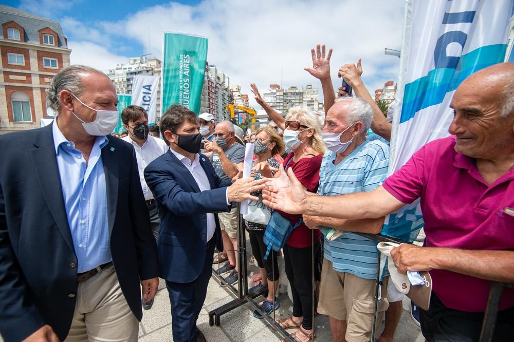 Kicillof anunció vacuna libre para todos y todas, incluso para los turistas