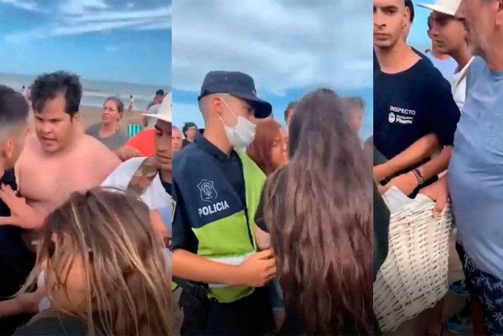 Pinamar, a puro churro: el churrero salvado, Yeza y sus amigos y la soltada de mano