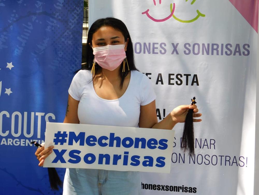 “Mechones x Sonrisas”, la movida que le pone el cuerpo a la lucha contra el cáncer