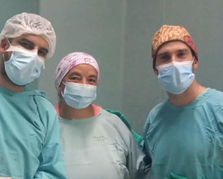 Histórico: realizan una cirugía de cráneo a una niña en el hospital de Azul