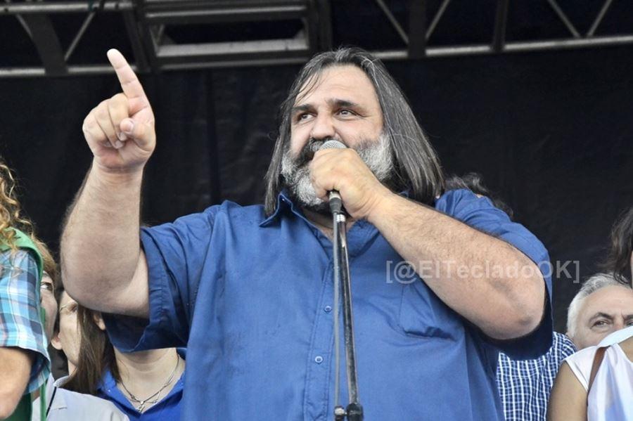 Baradel, con los tapones de punta contra Macri y Vidal: Suteba, “enemigo público”