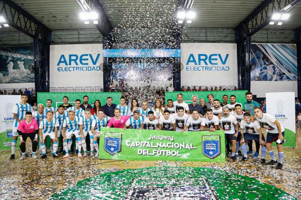 Gran fiesta popular en las finales de la Copa Avellaneda Futsal