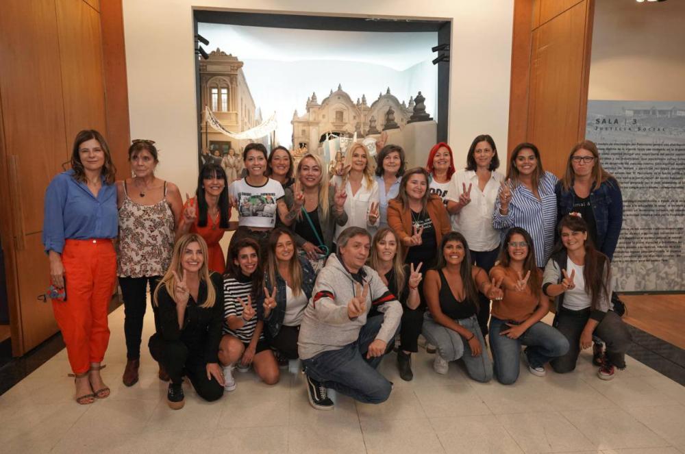 La fuerza femenina del PJ se reunió en la Quinta de San Vicente