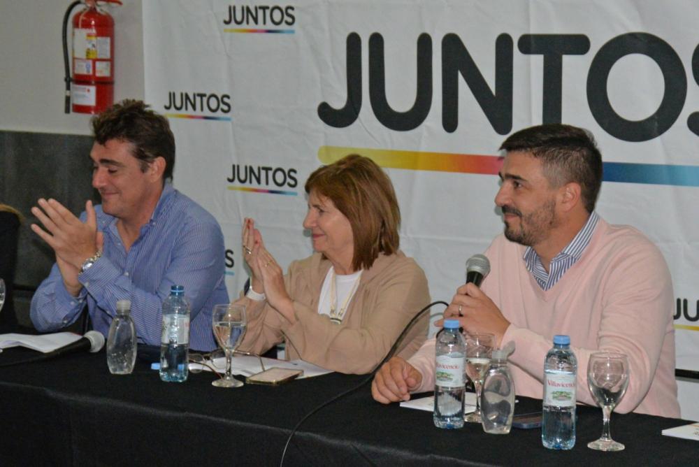 Patricia Bullrich y su candidato a suceder a Kicillof, de recorrida por la Séptima