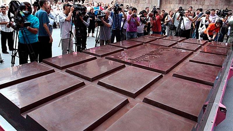 Cada vez falta menos para gozar de la tableta de chocolate más grande del mundo