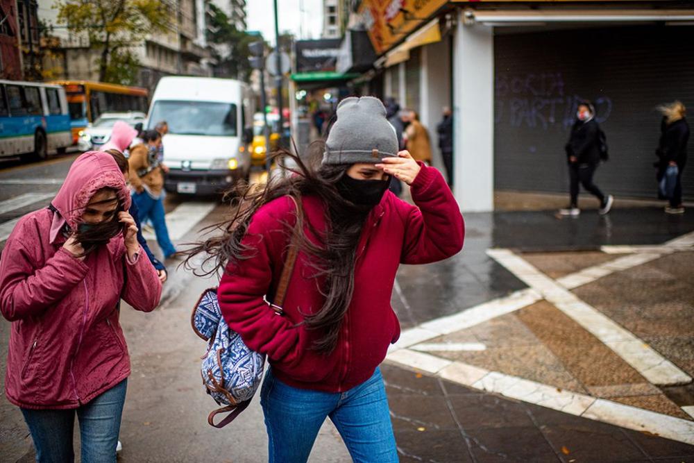 Emiten un alerta por vientos con fuertes ráfagas para una parte de la Provincia