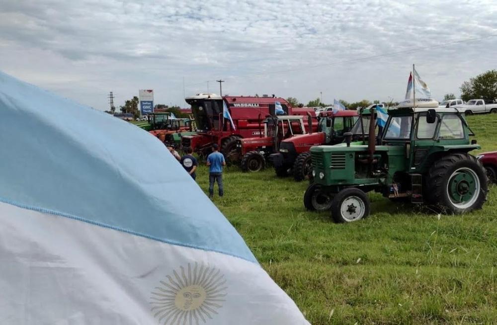 El campo lleva adelante un importante paro contra las políticas del Gobierno