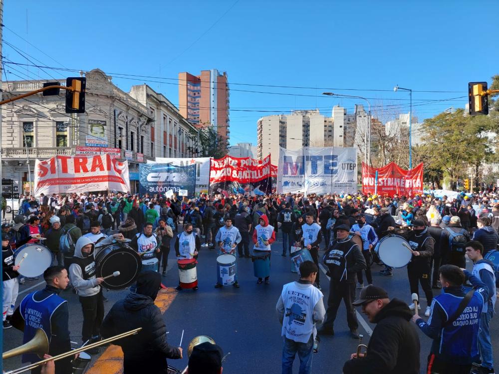 Comenzó la jornada de protesta de la CTA Autónoma y organizaciones populares