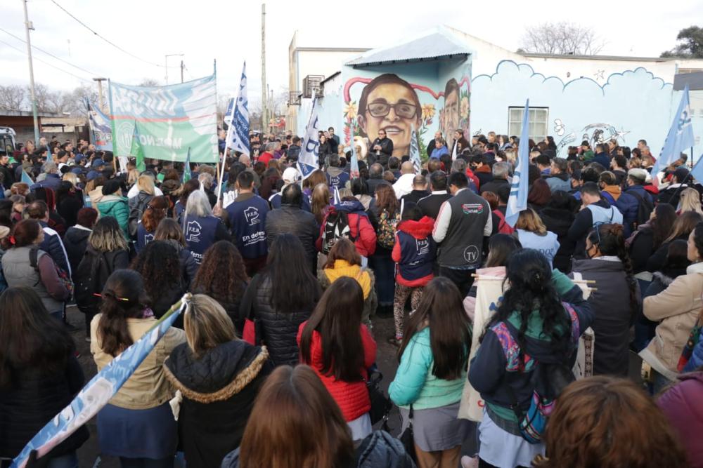 A cuatro años de la explosión en la escuela N°49, conmemoraron a Sandra y Rubén