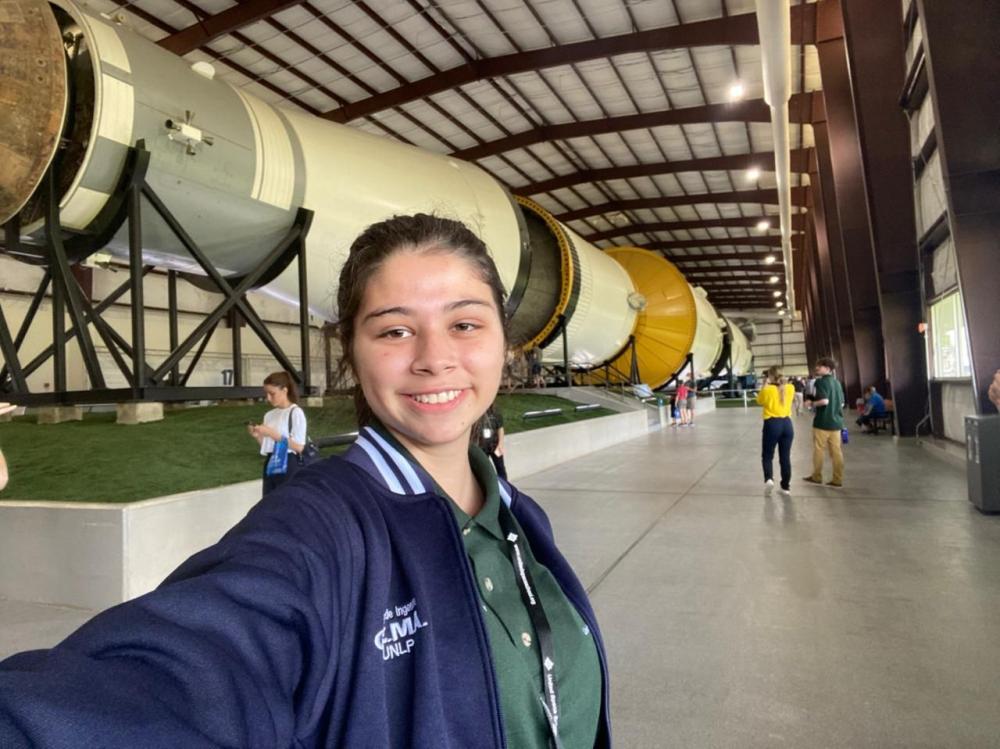 Una alumna de la UNLP proyectó en la NASA una misión tripulada a Marte