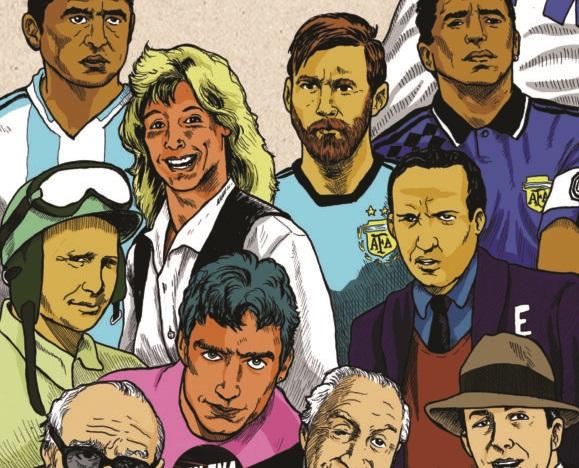 Messi, Maradona, Borges, Rodrigo y tantos otros, juntos en “Fuegos de Junio”