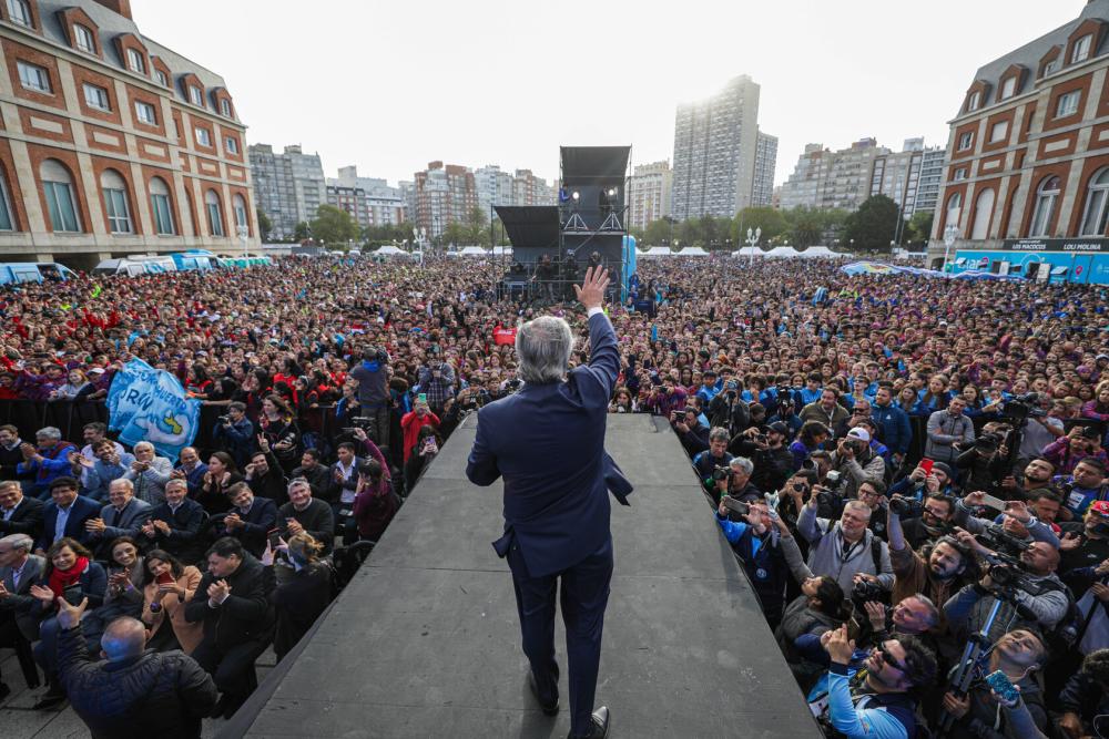 Alberto Fernández encabezó la inauguración de los Juegos Nacionales Evita 2022