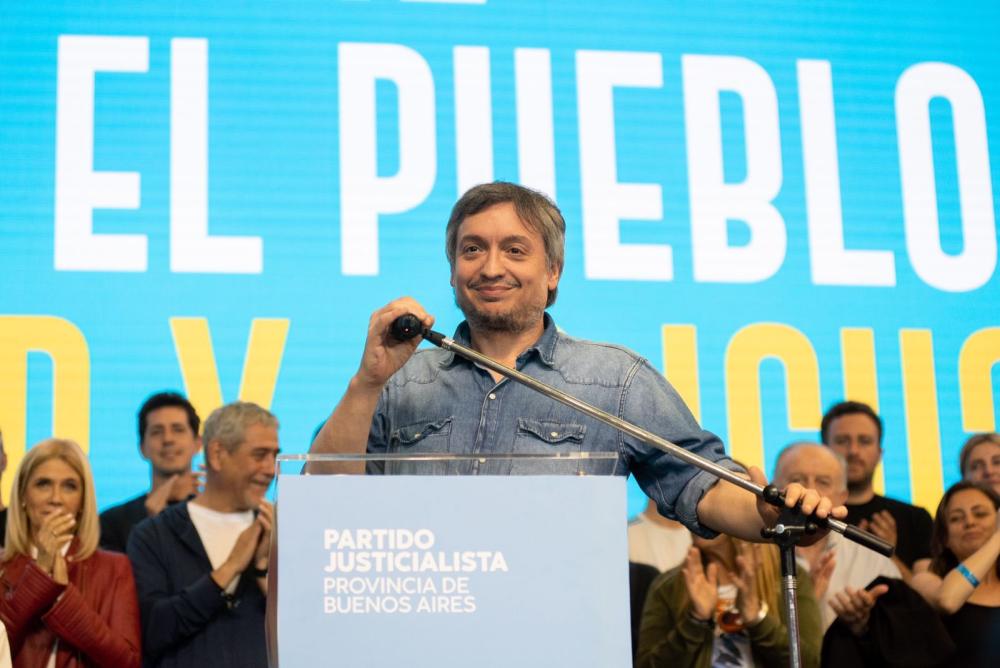 Máximo Kirchner: “Tenemos muchos deseos de transformar nuestra patria”