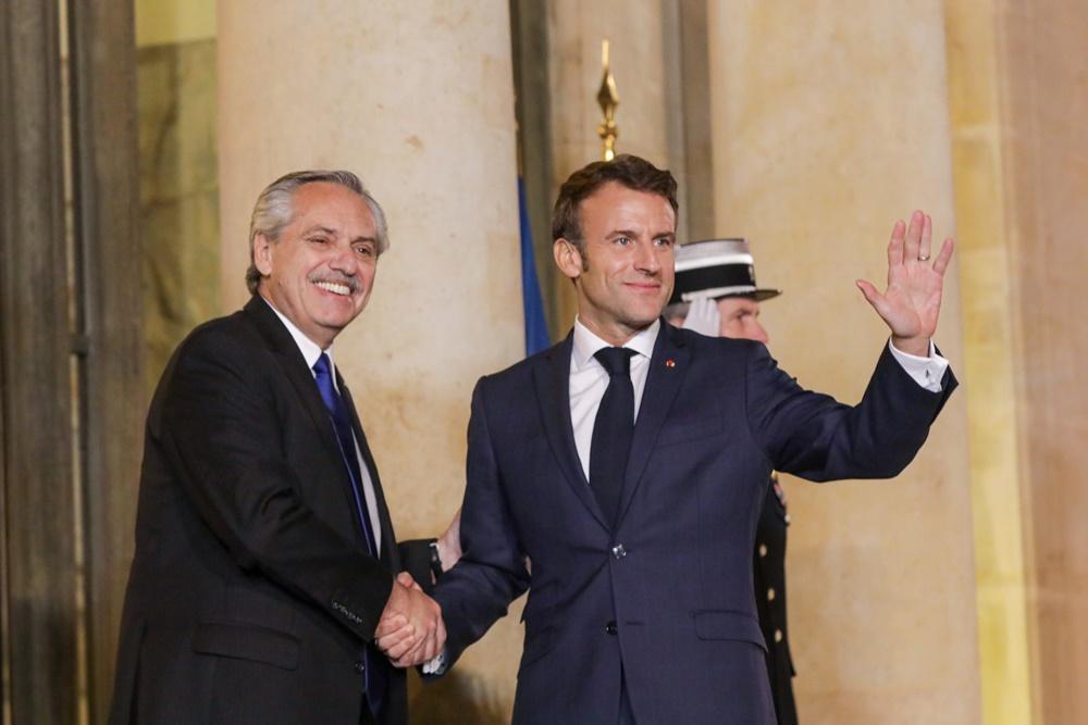 Qué dejó la reunión entre los presidentes Alberto Fernández y Emmanuel Macron