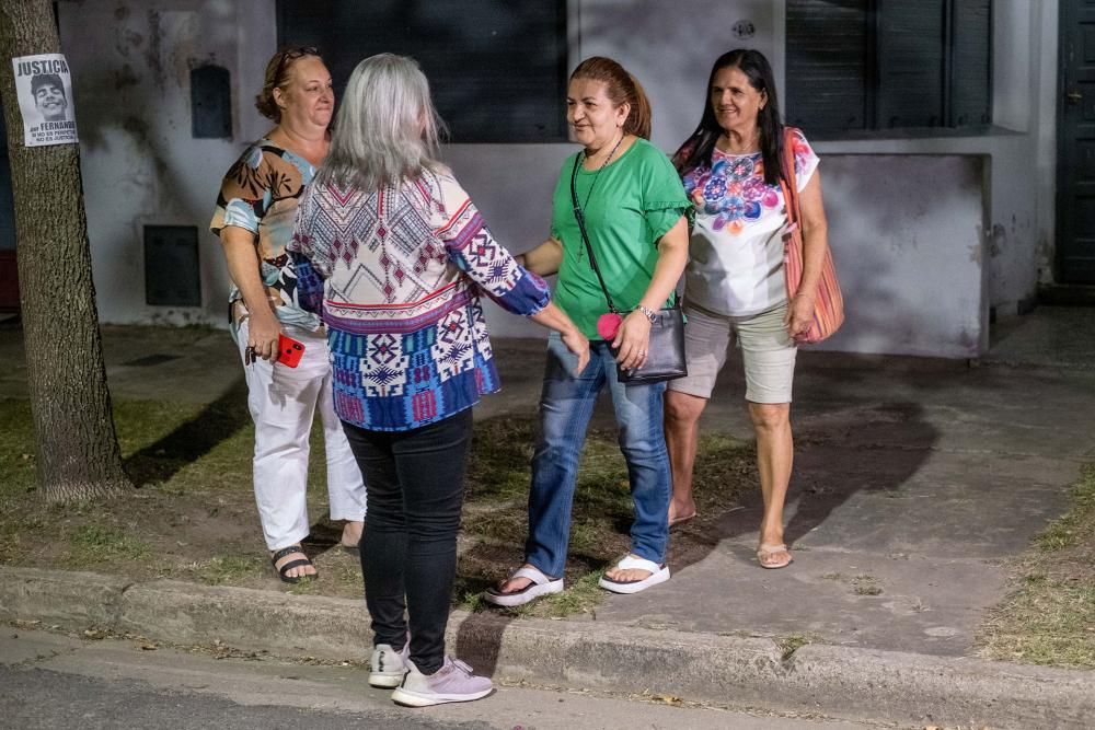 Dolores realizó una vigilia a la espera de la sentencia por el crimen de Fernando