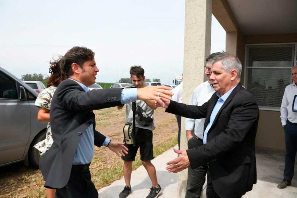 In your face: ante sus vecinos, intendente le reclamó a Kicillof por la coparticipación