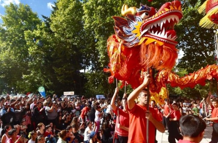 Año Nuevo Chino en La Plata: danza de dragones, comidas típicas y desfile imperial
