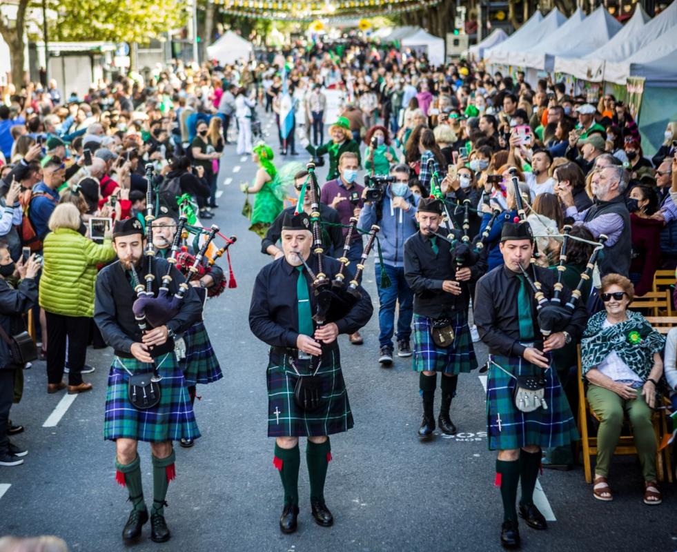 San Patricio, a fondo: la Ciudad de Buenos Aires Celebra Irlanda