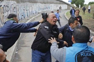 Después de las piñas: Berni, D'Onofrio, colectiveros y la paz por más seguridad