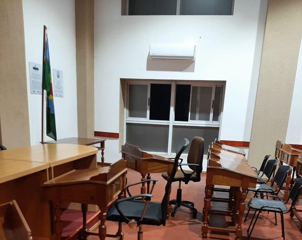 Destrozos en el Concejo Deliberante de un distrito del Conurbano bonaerense