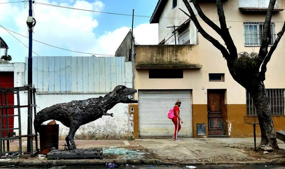 "The Walking Conurban": fotografía con humor bizarro para retratar el Conurbano