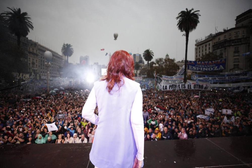 Literal: el discurso completo de Cristina Fernández en Plaza de Mayo