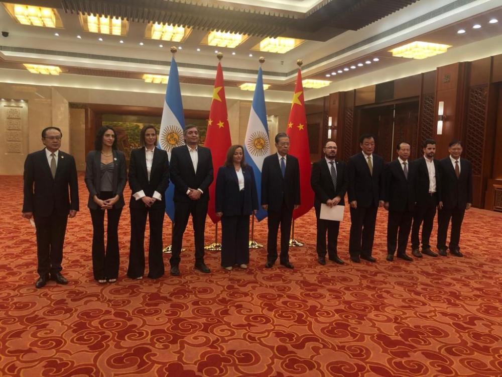 En China, Cecilia Moreau abogó por la cooperación bilateral entre ambas naciones