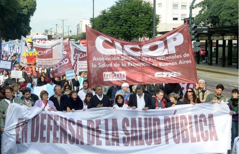 Médicos de todo el país, hartos: marcha y reclamos al ministerio de Salud