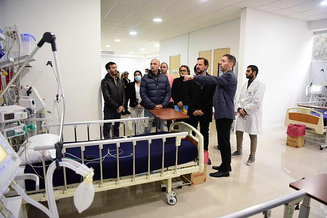 Se inauguró una nueva sala de terapia intensiva pediátrica en el Hospital Dupuy