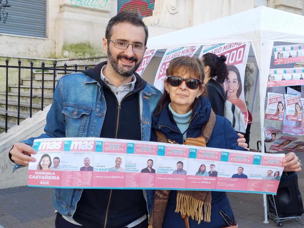 El Nuevo Más platense cerró su campaña: “Queremos una ciudad para los trabajadores”