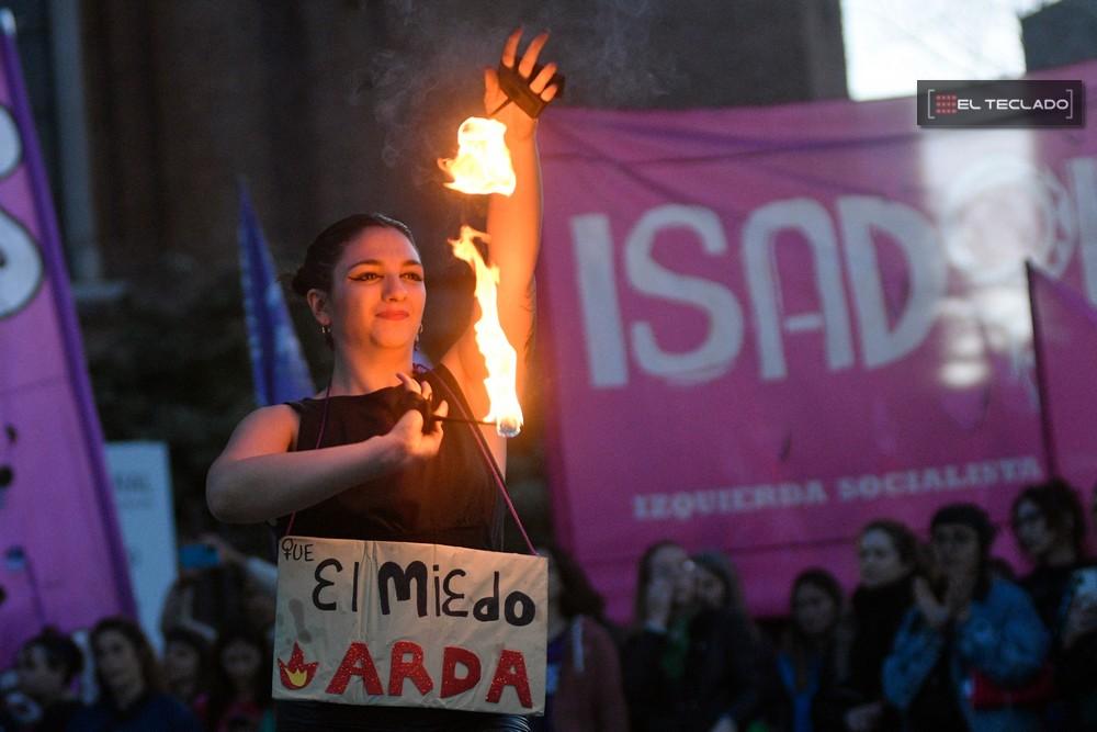 28S: La Plata se sumó a la marea verde “contra las derechas, el ajuste y el FMI”