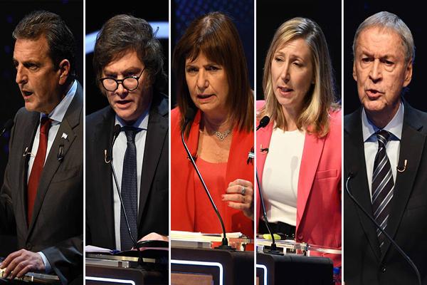 Encuesta camino a las urnas: mirá quién fue el ganador del debate presidencial