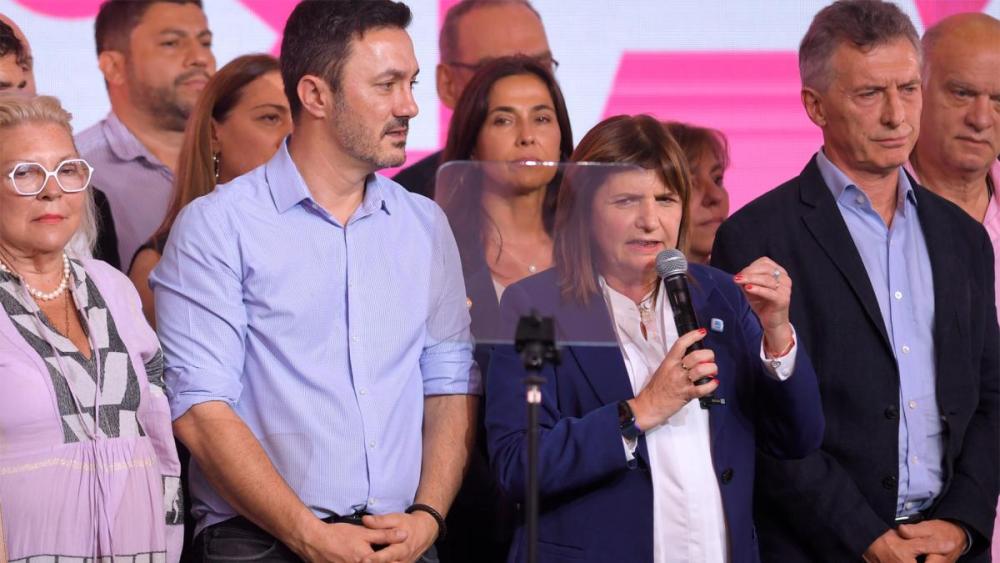 Elecciones: Bullrich lamentó la derrota, no felicitó a nadie y le pegó duro a Massa