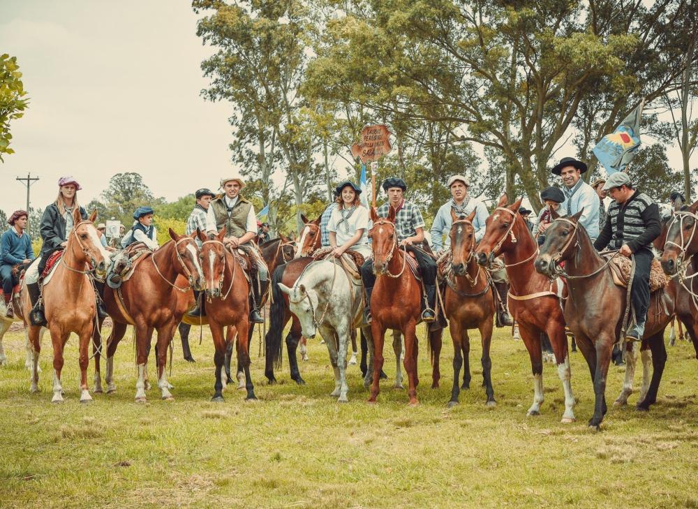 Fiesta campestre: en los pagos de Polvaredas la tradición se celebra a lo grande