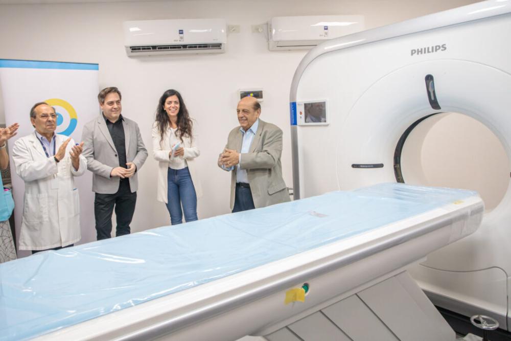 Hospital del Conurbano puso en marcha un tomógrafo de última generación