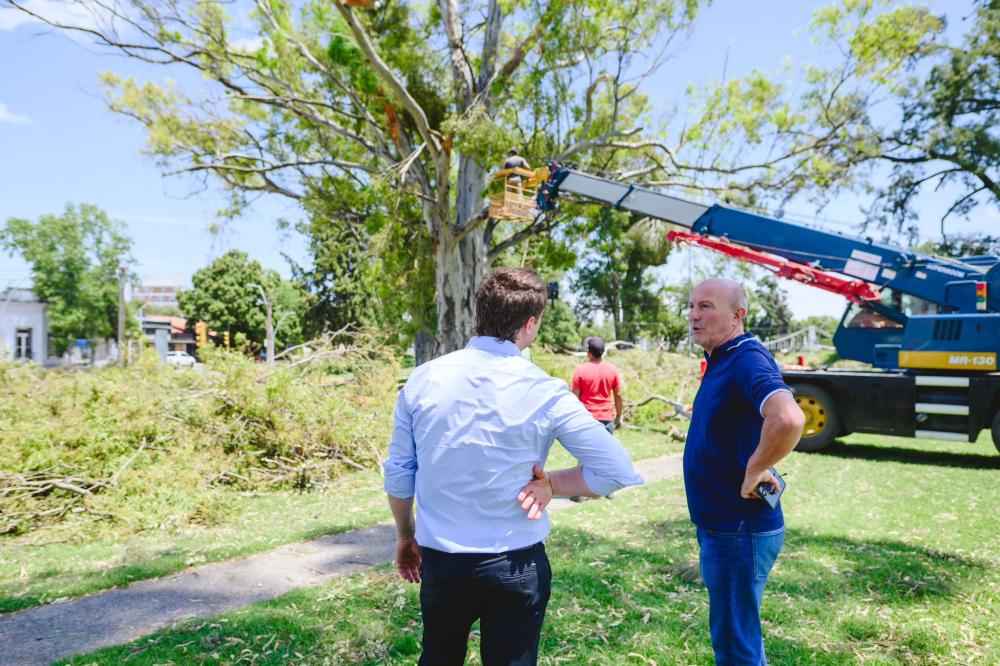 El SMN emitió un alerta naranja y Olavarría sigue en estado de emergencia