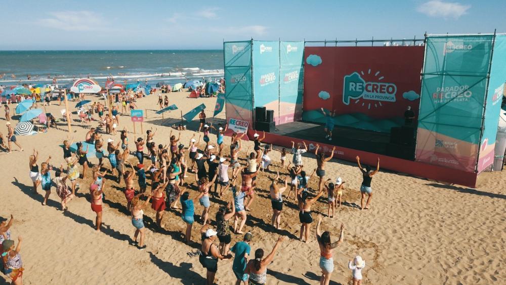 Bueno, bonito y bonaerense: en febrero continúa el Parador ReCreo en Mar del Plata