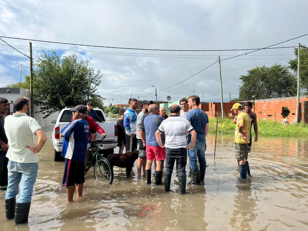 Olavarría en emergencia: cayeron más de 116 milímetros de lluvia en tres horas