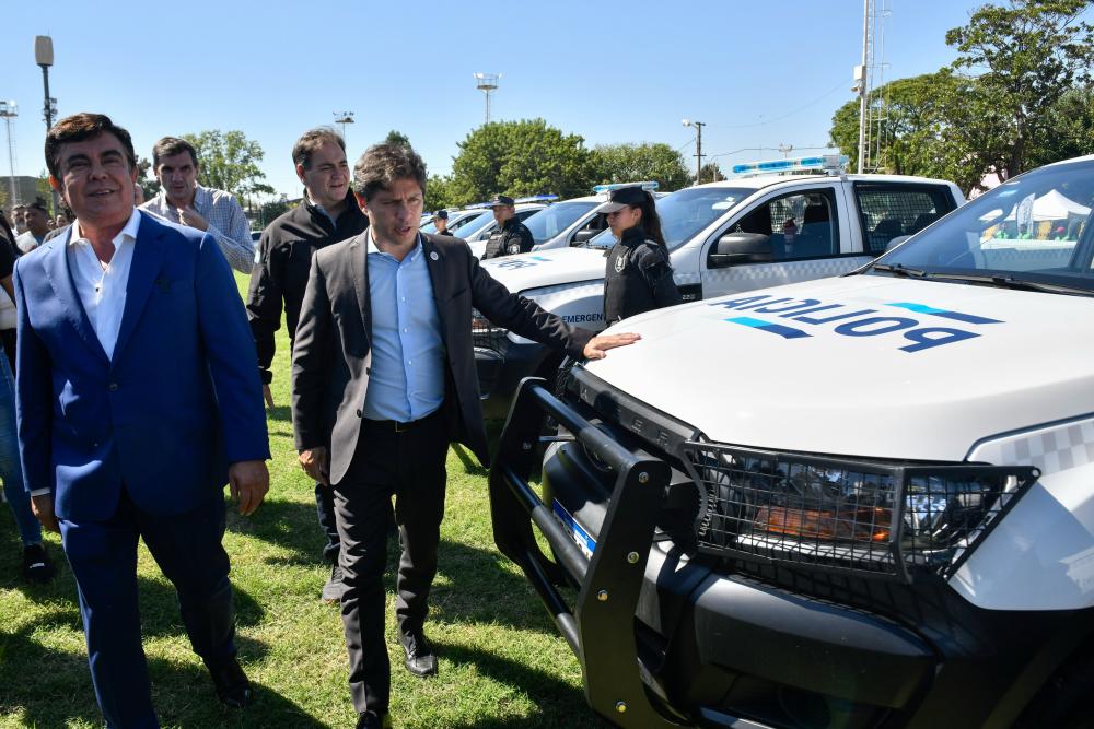 Kicillof, contra la inseguridad: importantes recursos para el distrito más caliente